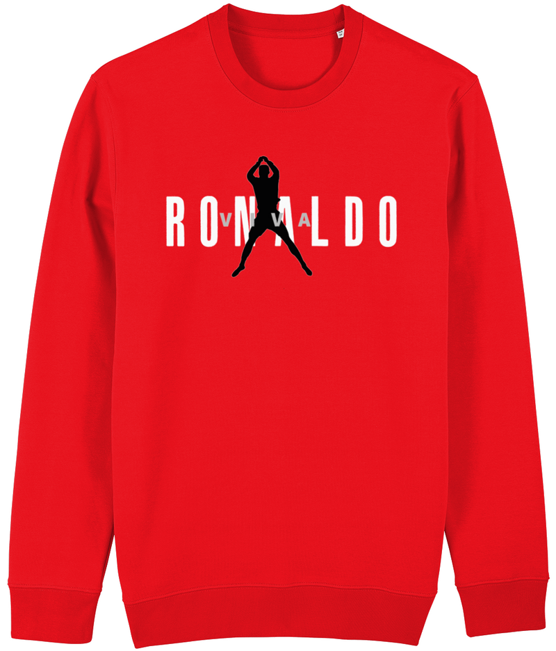 Red Viva Ronaldo Jump Sweatshirt