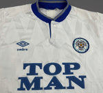 Leeds United 1991/92 Home Shirt size M