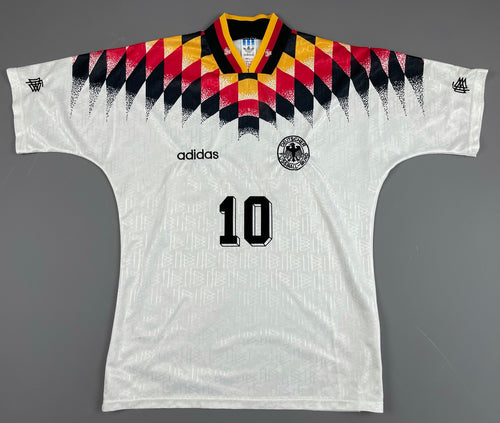 Germany 1994-96 Home Shirt Size M 10 Matthaus (Mint)