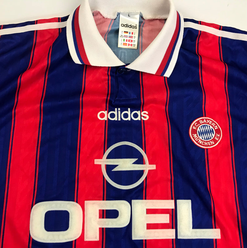 Bayern Munich 1995-97 18 Klinsman Home shirt size L