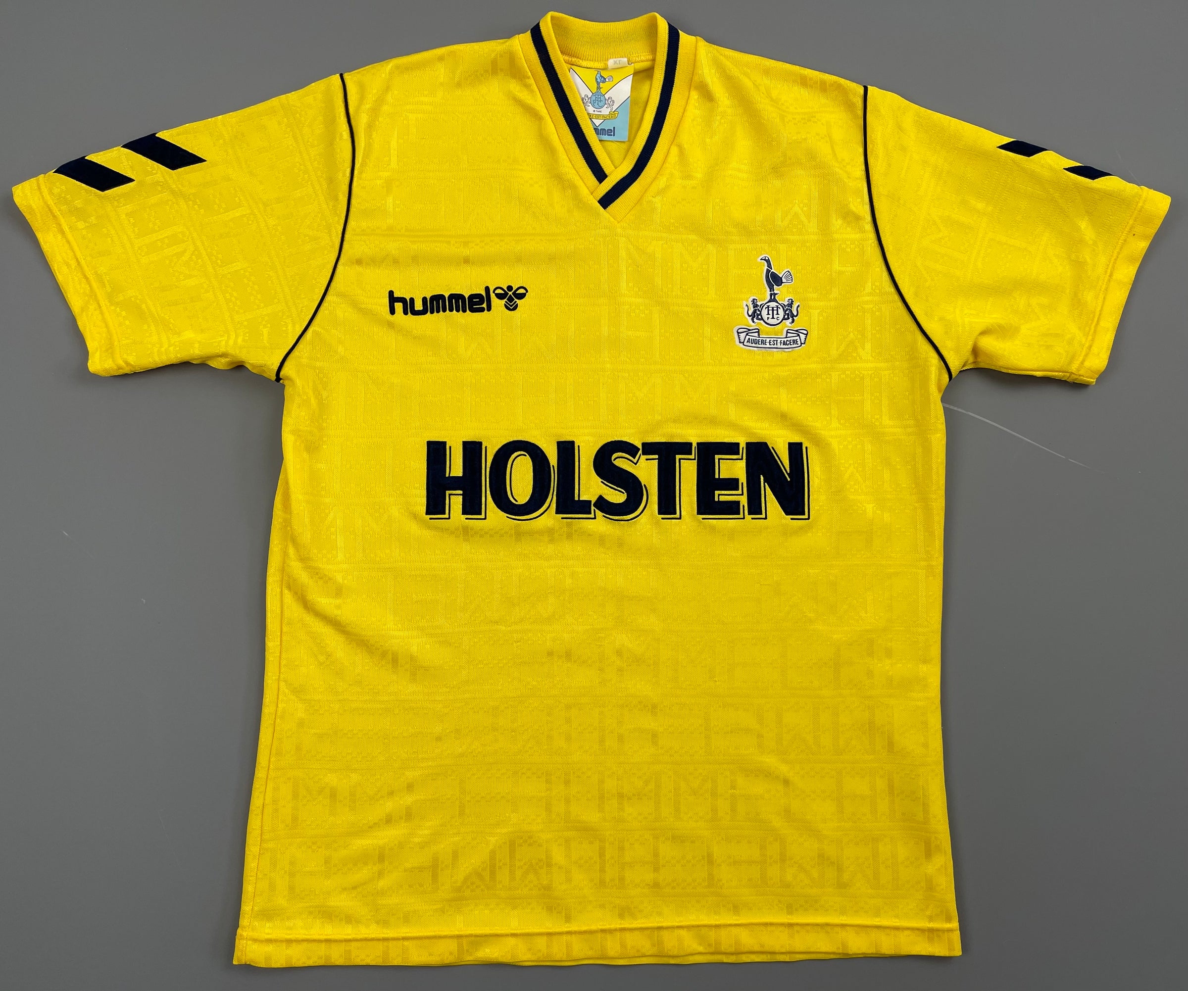 Spurs Retro 1988 Hummel Away Shirt, Size XL