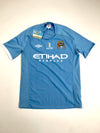 Manchester City 2011 home FA cup winners shirt size M