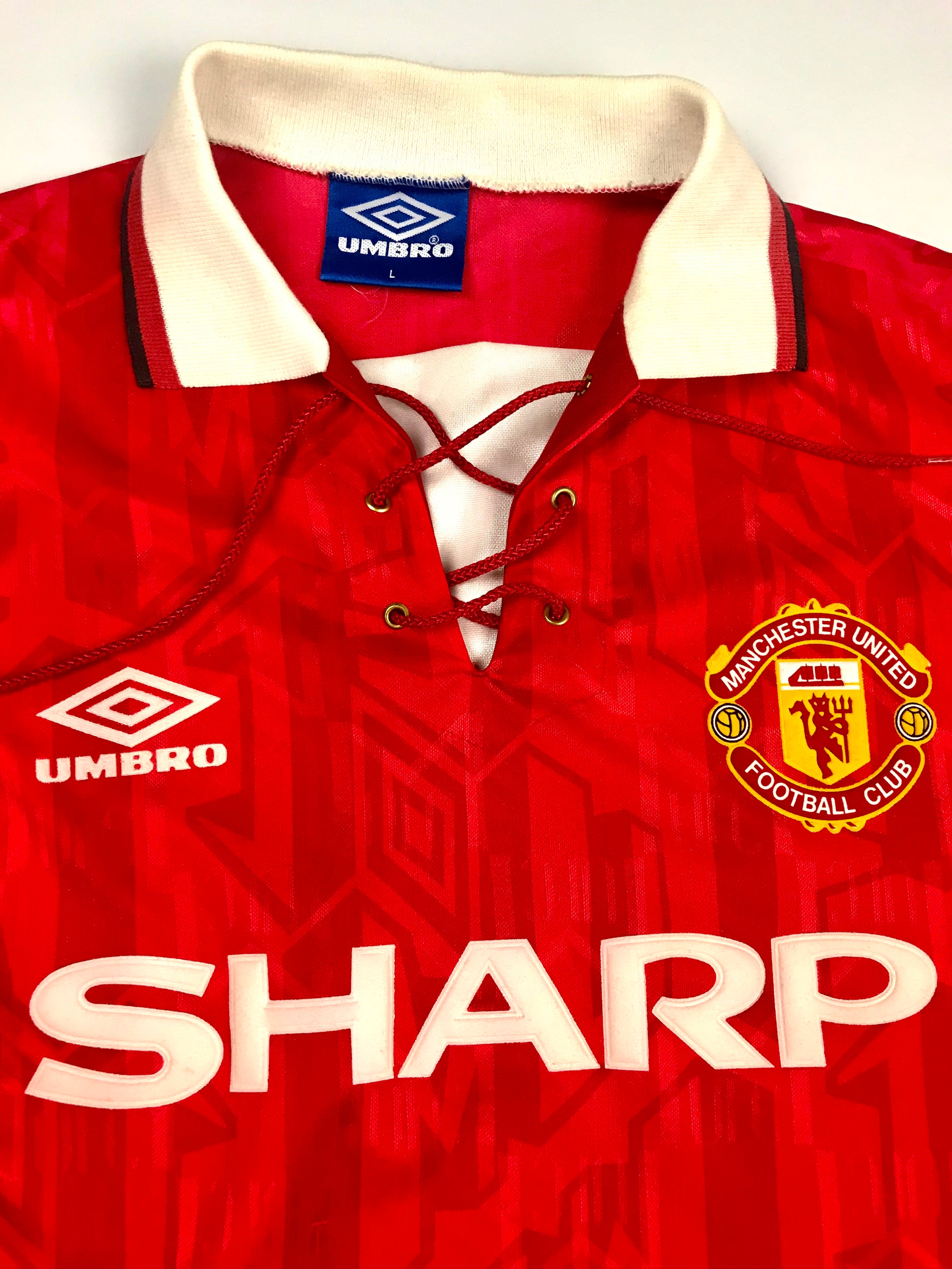 Manchester United Football Shirt (home, 1992-1994)