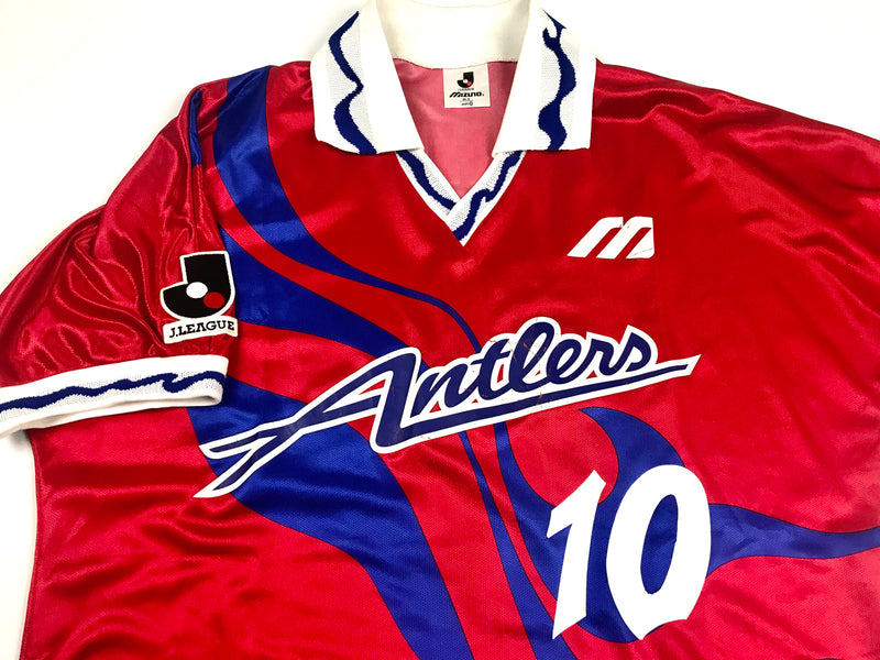 Kashima Antlers 1993-1995 Player issue Home shirt Zico 10 Size M