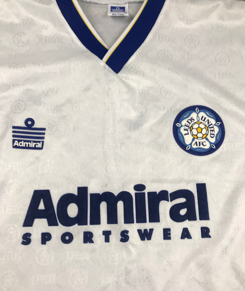 Leeds United 1992-93 Home shirt & shorts XL