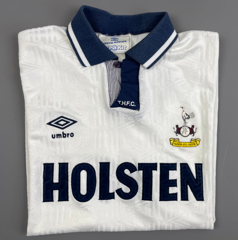 Tottenham 1991-93 Home Shirt size M (Excellent)