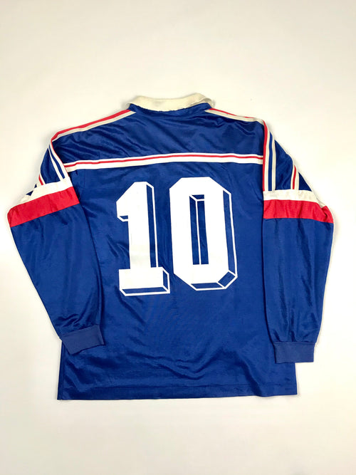 France 1985-1990 10 Platini Home shirt Size M