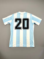 Argentina 1986 No.20 Carlos Tapia home shirt size M