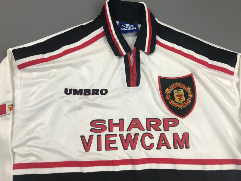 Manchester United 1997-99 away shirt long sleeve size L