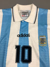 Argentina 1994 player issue 10 Maradona home shirt size L
