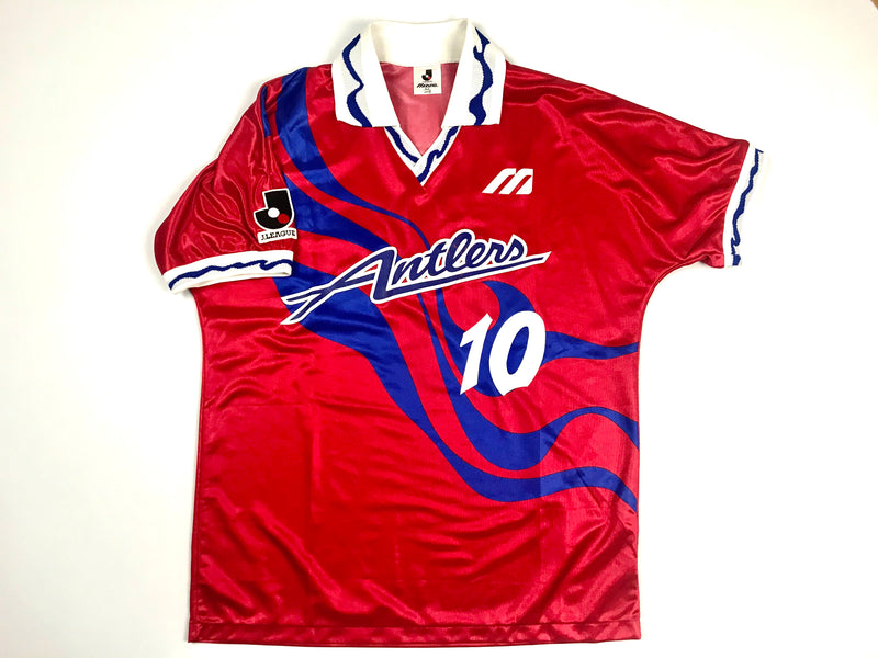 Kashima Antlers 1993-1995 Player issue Home shirt Zico 10 Size M